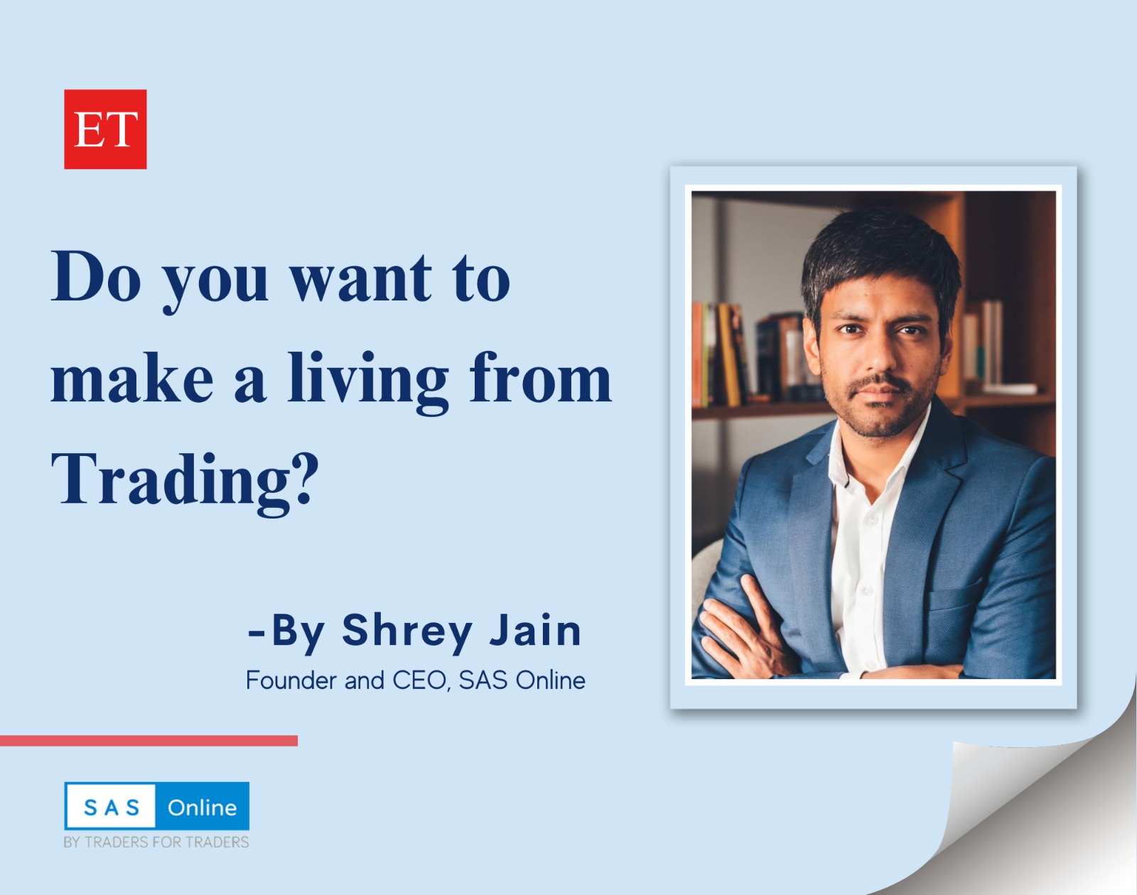 Do you want to make a living from stock trading?